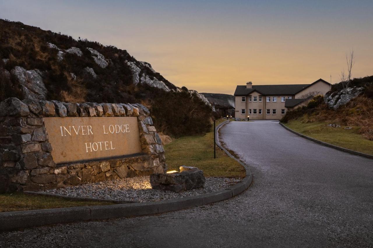 Inver Lodge Lochinver Exterior foto